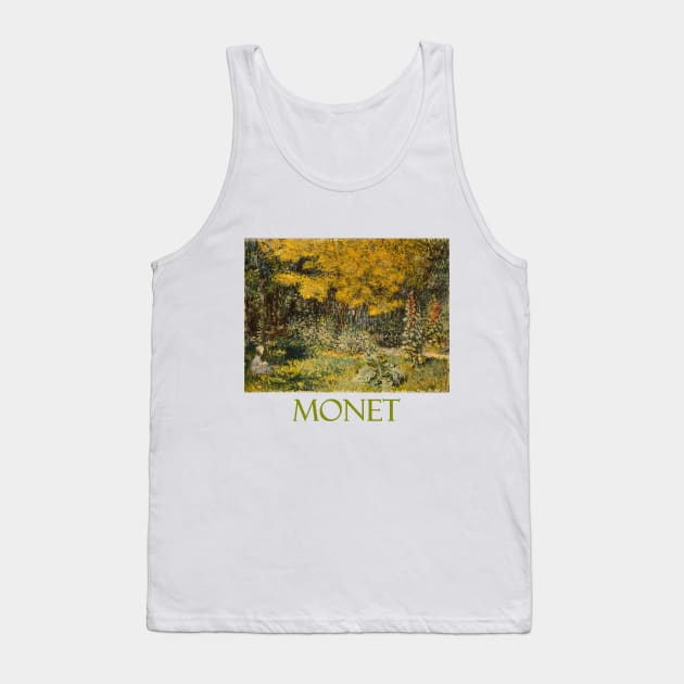 Le Jardin by Claude Monet Tank Top by Naves